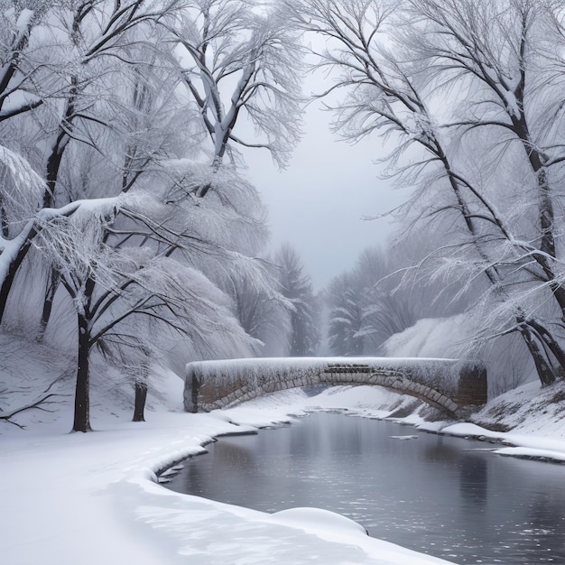 Snow paesaggio