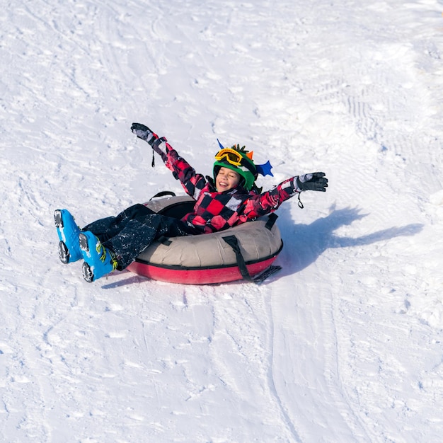 Snow tubing