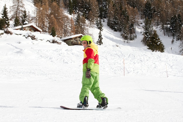 Snowboarder femminile