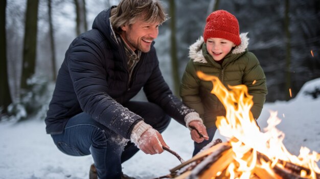 Snowy Bonding Crafting Memories in Winterland