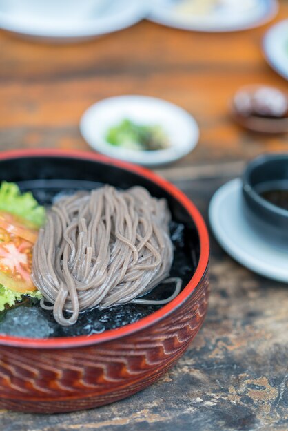 Soba noodles cibo giapponese