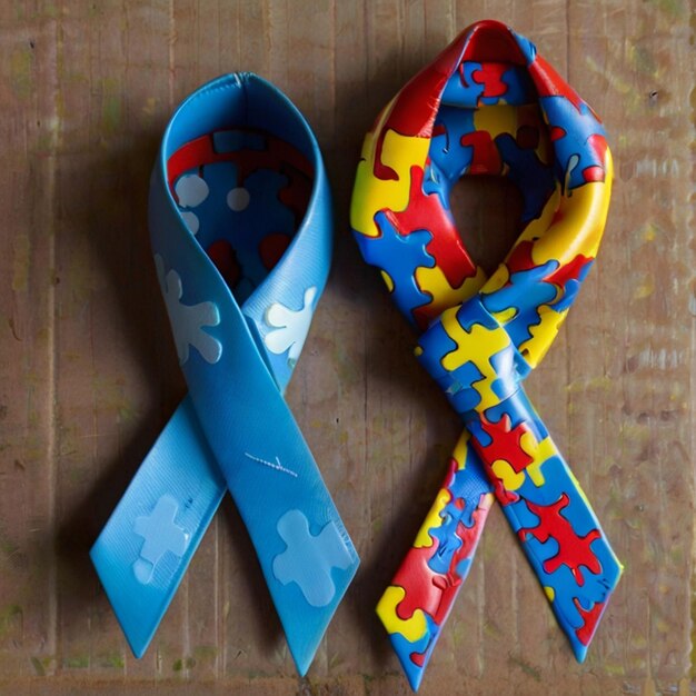 socialmediapost mondiale giornata di consapevolezza sull'autismo sfondo multicolore