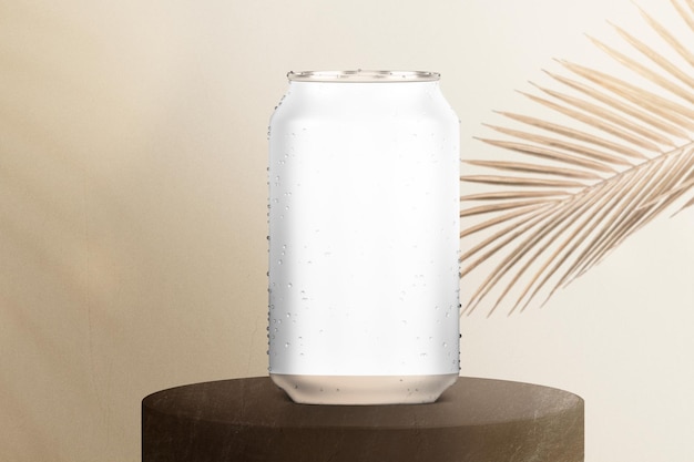 Soda può png mockup trasparente
