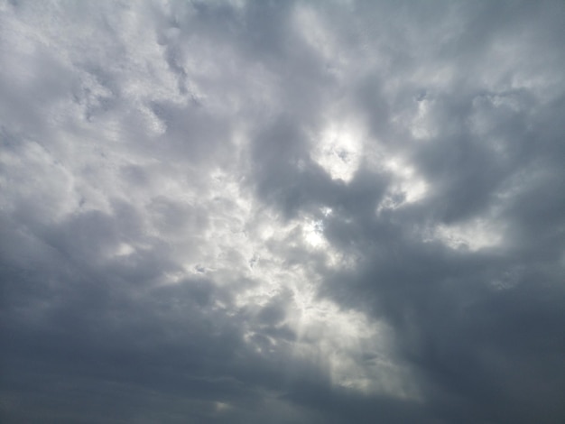 Soffici nuvole e bellissimo sfondo del cielo