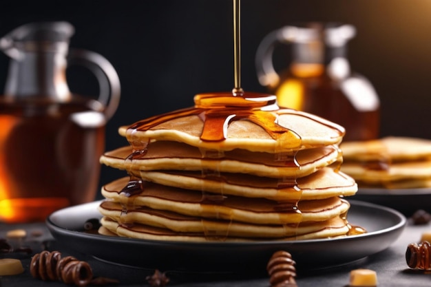 Soffici pancake americani, una deliziosa colazione