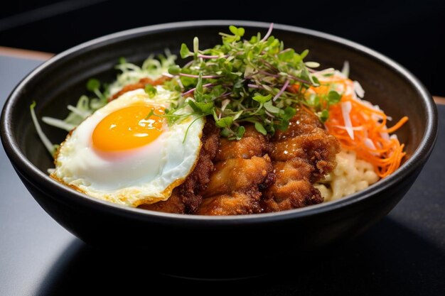 Soja Miso Pork Katsu Donburi Bliss