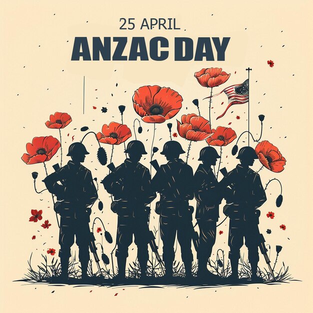 Soldiere del modello di Anzac Day