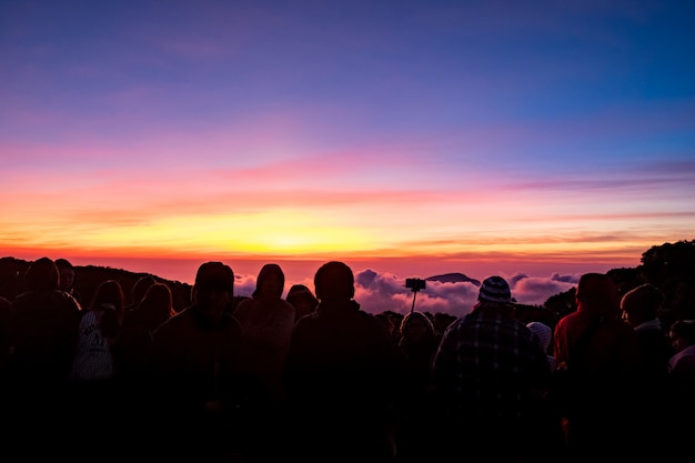 Sole aumento in vista piont e più turista