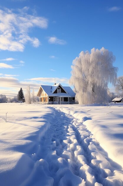 Sole sulla neve