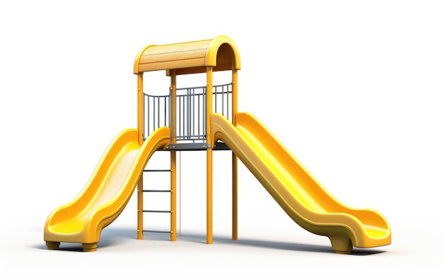 Solid Playtime Slide su sfondo bianco