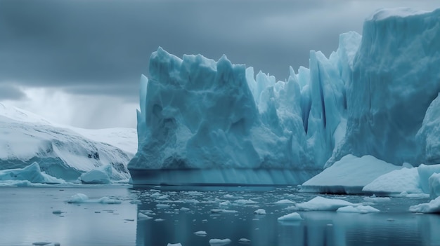 Solo Iceberg in Antartide