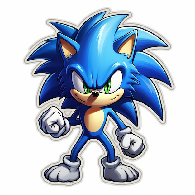 sonic the hedgehog di devite generative ai