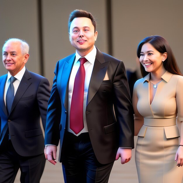 sorridendo Elon Musk