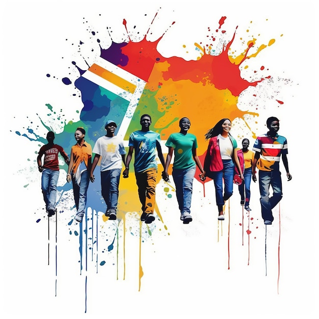 South Africa Youth Day 16 giugno celebrazione Ai generato