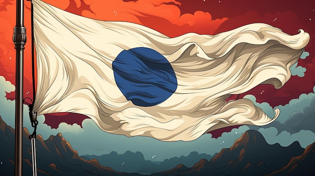 South korea flag