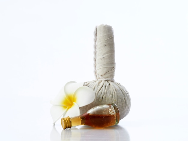 Spa Massage Concept, Herbal Compress Ball