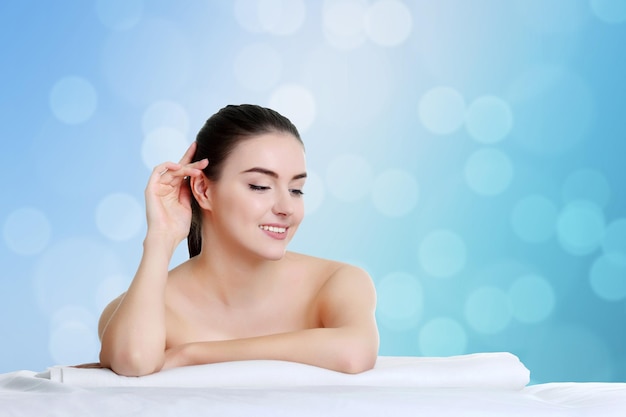 Spa Woman Beautiful Girl Perfect Skin Skincare Benessere adve