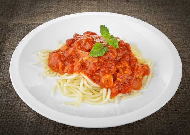 Spaghetti al pomodoro