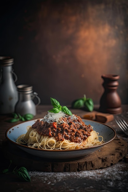 Spaghetti alla bolognese fatti in casa con carne e pasta