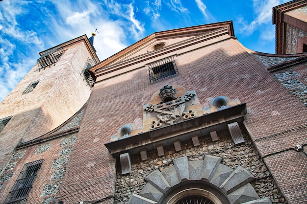 Spagna Vie e architettura di Madrid nel centro storico della città