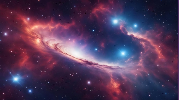 Spazio colorato galassia nebulosa nuvola Starynight cosmo Universo scienza astronomia Sfondo Supernova
