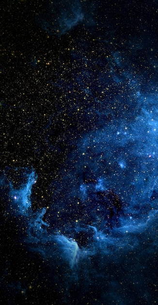 Spazio e sfondo luminoso della nebulosa Elementi di questa immagine forniti dalla NASA