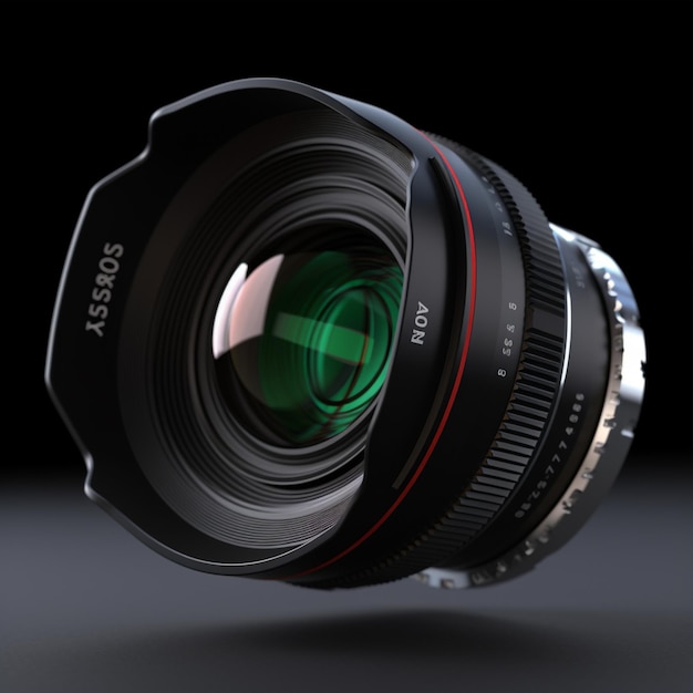 Specchio concavo 3D_8k_sony_35mm_f28 illuminazione ad alta kay