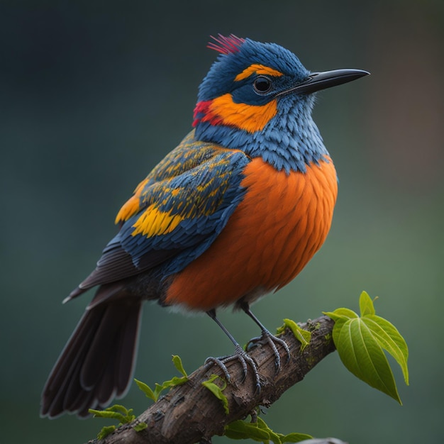 Speciale stampabile per gli amanti degli uccelli e designer foto di uccelli colorati