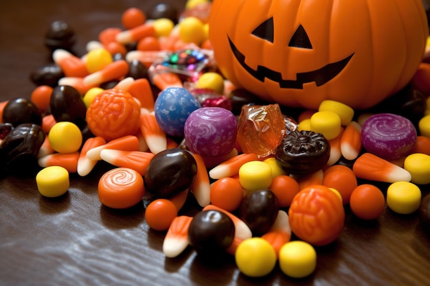 Specialmente caramelle di Halloween