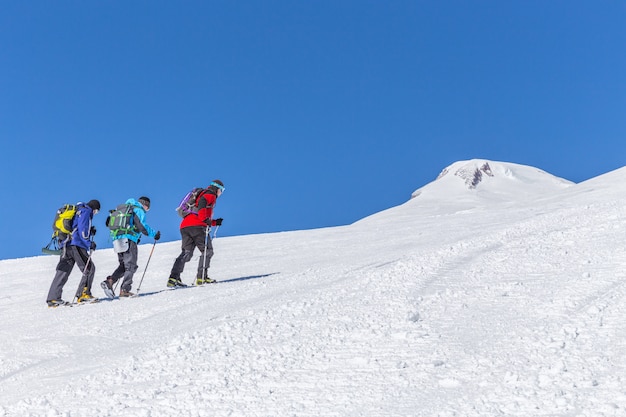 Spedizione in alta montagna