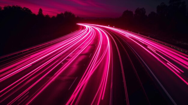 Speed light trail sfondo moderno