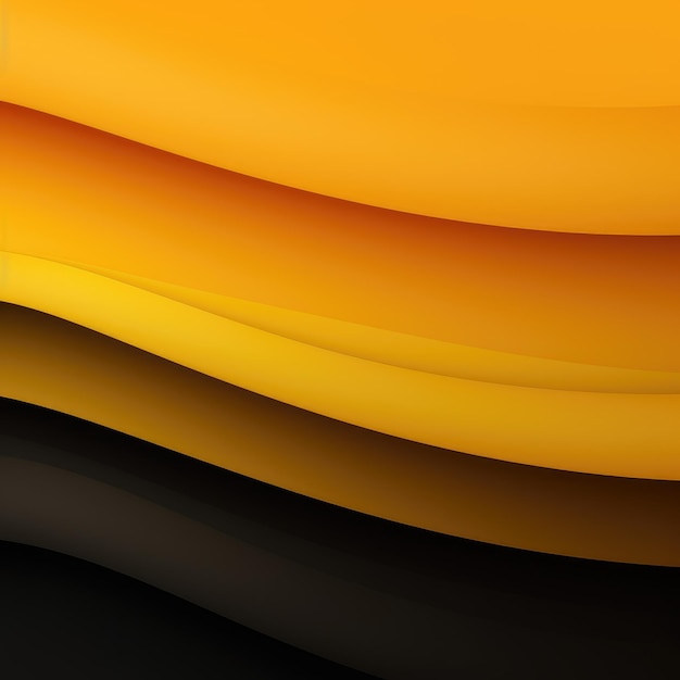 Spettro vibrante Gradiente nero e giallo con sfondo di immagine semplice