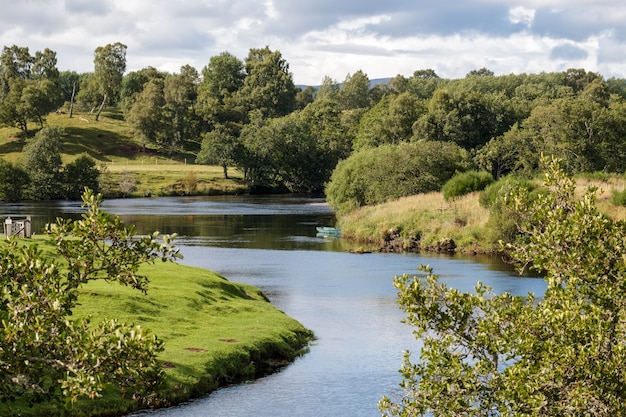 Spey River vicino a Boat of Garten