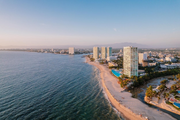 Spiagge al tramonto a Puerto Vallarta