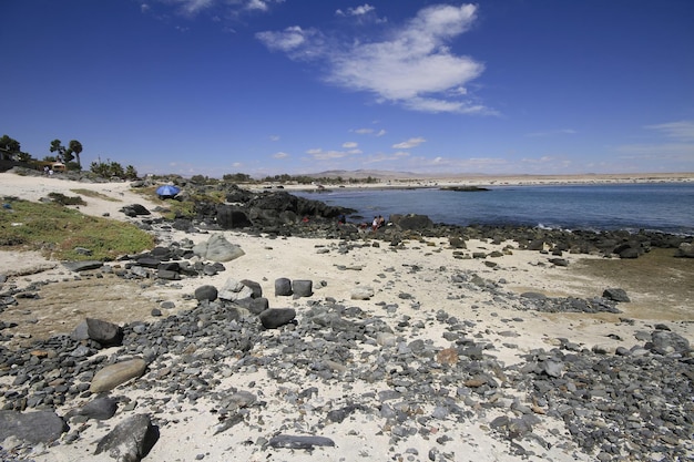 Spiagge e porto vicino a Bahia Inglesia Caldera Cile