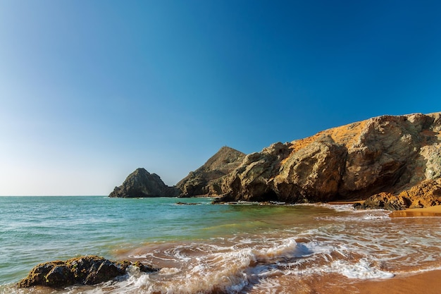 Spiaggia a La Guajira Colombia