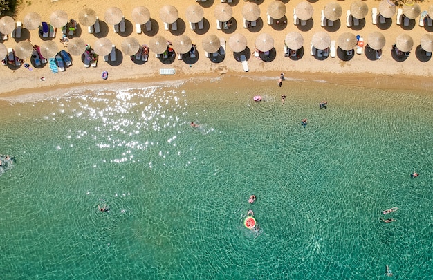 Spiaggia a Porto Elea, Sithonia, Chalkidiki, Grecia