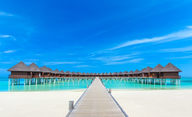 Spiaggia alle Maldive