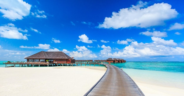 Spiaggia alle Maldive