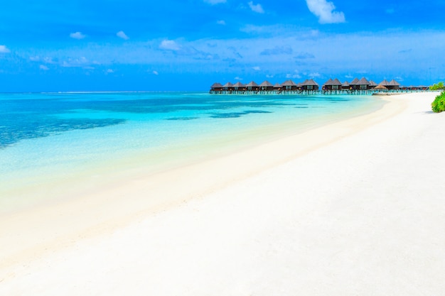 Spiaggia alle Maldive