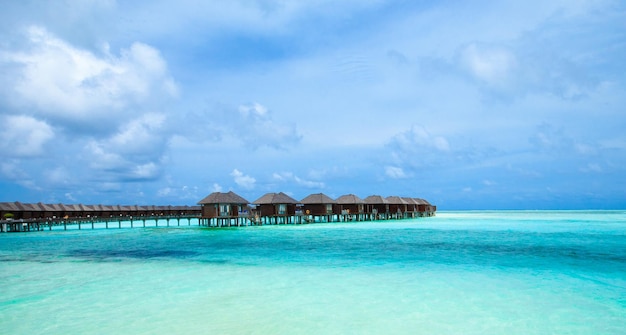 Spiaggia alle Maldive