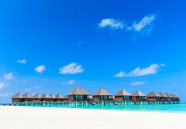 Spiaggia alle Maldive