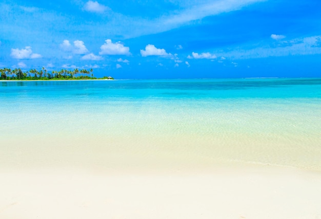 Spiaggia alle Maldive