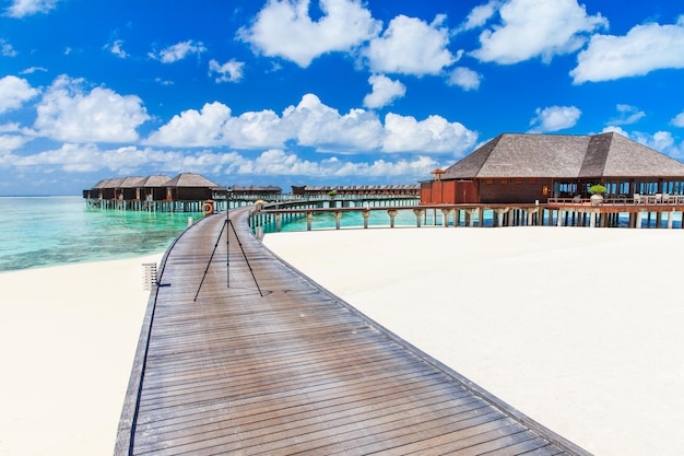 Spiaggia alle Maldive