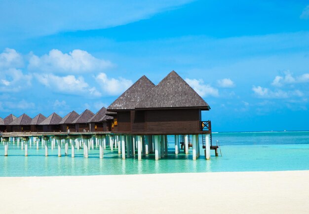 Spiaggia alle Maldive