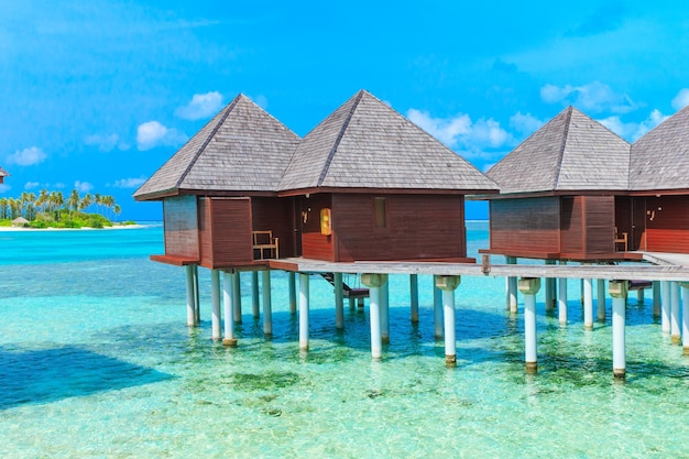 Spiaggia alle Maldive