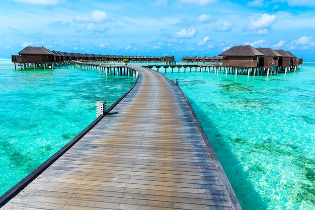 Spiaggia alle Maldive