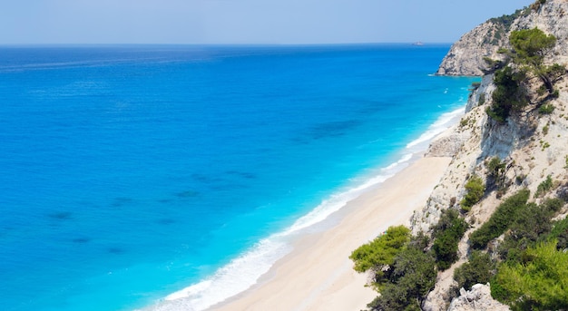 Spiaggia bianca di Egremni Lefkada Grecia