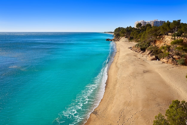 Spiaggia Cala Misteri playa a Miami Platja