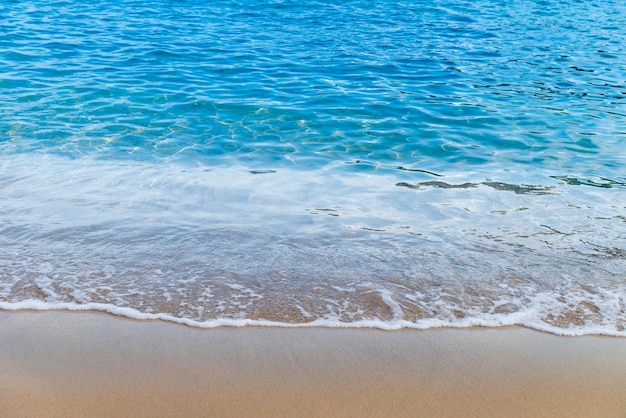 Spiaggia con acque azzurre a Palma